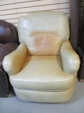Hooker Furniture Bradington & Young Leather Rocking Swivel Recliner
