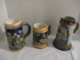 Three German Steins