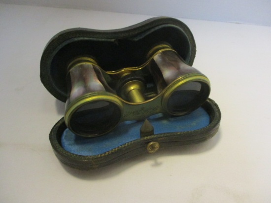 Harvey Fritz L'Emaire Parisienne Opera Glasses In Protective Case