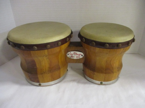 Vintage La Playa Bongo Drums