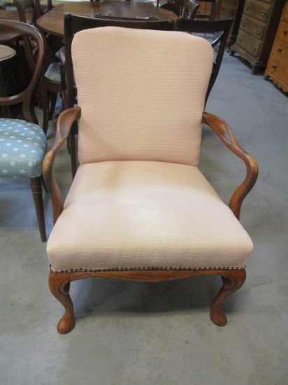 Vintage Upholstered Arm Chair