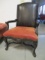 Fairfield Carved Wood Arm Chair
