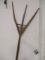 Pottery Barn Primitive 3 Tine Pitch Fork Wall Hanger