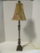 Candle Stick Buffet Lamp with Pineapple Design