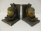 Pair of Oak Leaf and Acorn Bookends