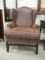 Fairfield Faux Leather Wing Back Chair
