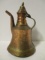 Round Bottom Copper and Brass Kettle