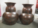Two Large Mexican Pottery Vessels