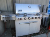 Weber Summit Stainless Steel Gas Grill with Side Burner