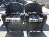 Pair of LaneVenture All Weather Wicker Chairs