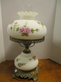 Hand Painted Gone With the Wind Style Lamp