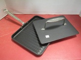 All-Clad Non-Stick Grill Pan with Press