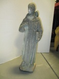 Concrete St. Francis of Assis Statue