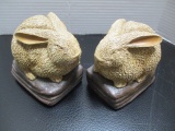 Pair of Rabbit Bookends