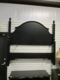 Mayland Court Black with Gold Trim Queen Size Bed