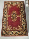Indian Cottage Hand Made 100% Wool Pile Rug