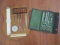 Mounted Drafting Tools and Vintage Drafting Tool Set in Leather Case