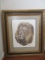 Pencil Initialed Guy Coheleach Lion Head Print