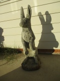 Concrete Rabbit Statue