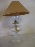 Vintage P&A Oil Lamp with Shade