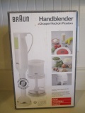 Braun #MR 370 Handblender + Chopper in Original Box