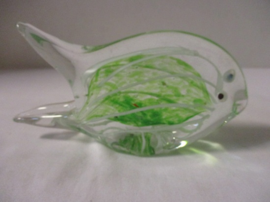 Art Glass Fish Paperweight