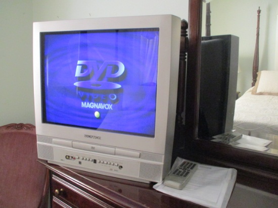 Magnavox 20" TV with Built IN DVD Player