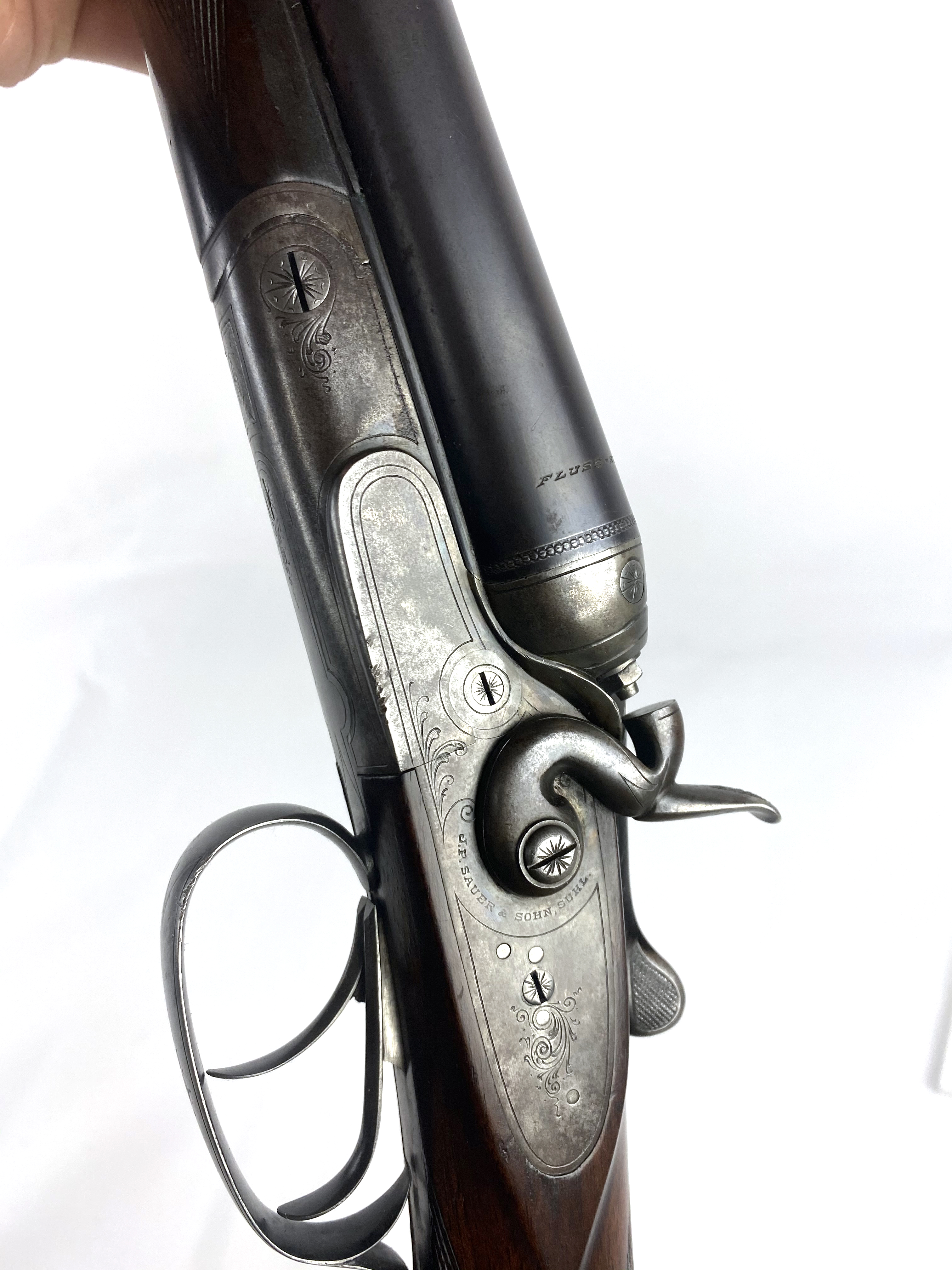 1913 J.P. Sauer & Sohn, Suhl 16 GA. SXS Exposed | Proxibid
