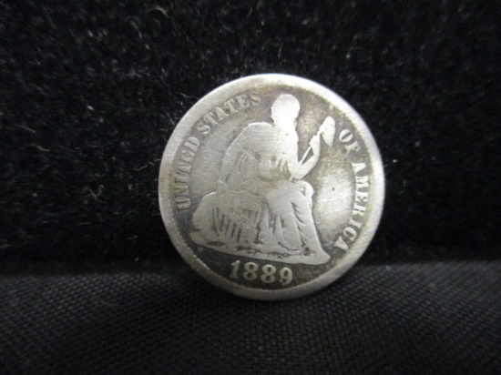 1889S Liberty Seated Dime