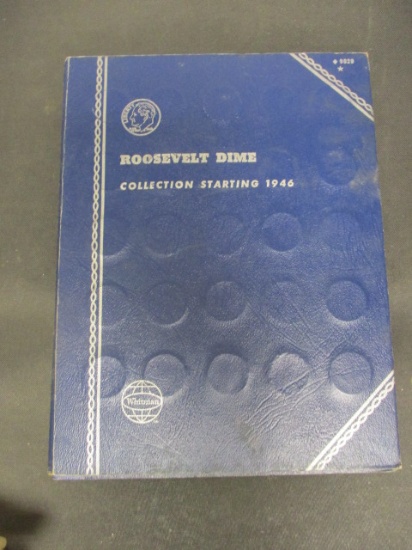 Lot of 75 RooseveltDimes in Book