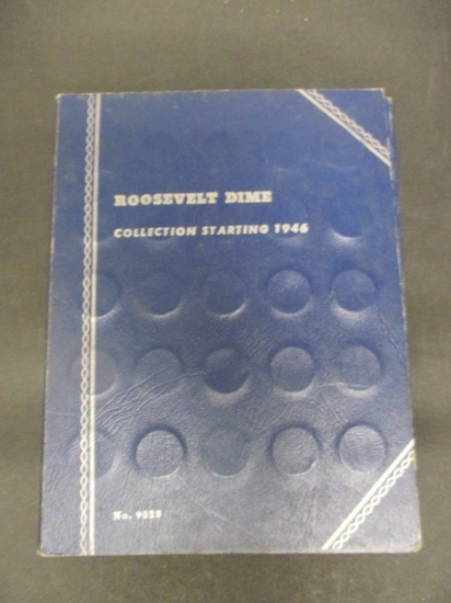 Lot of 75 RooseveltDimes in Book