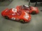 Two Budweiser Dale Earnhardt Jr. Inflatable Race Cars