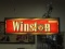 Double Sided Lighted Winston Hanging Sign