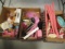 Three Boxes of Barbie Dolls and Accessories