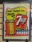 Beat Thirst Too! Fresh Up with 7 Up Metal Sign