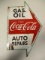 Coca-Cola Gas Oil Auto Repairs Metal Arrow Sign