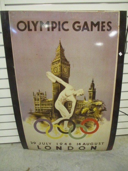 1948 London Olympic Games Poster Reprint