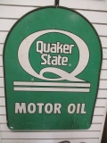 Quaker State Motor Oil Double Sided Sign