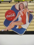 Coca-Cola Girl at the Beach Cutout