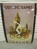 1948 London Olympic Games Poster Reprint