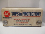 AC Filler Caps Sales Cabinet with NOS and Used Caps