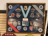 Williams AFB Arizona-Warrior Spirit- 1941-1993 Framed Flight Patches