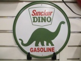 Sinclair Dino Gasoline Metal Sign