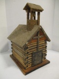 Hand Made Log Cabin Church