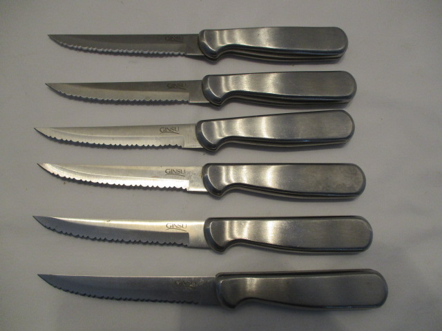 Six Ginsu Steak Knives