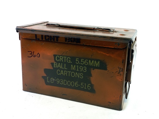 Medium Size Metal Ammunition Box