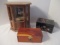 Cedar Keep Sake Box, Lacquered Music Jewelry Box and Wood Jewelry Box