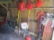 Contents of Storage Room-Gas Cans, Yard Tools, Scotts Pro Broadcast Spreader,