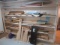 Back Wall Shelving Contents of Wood Products