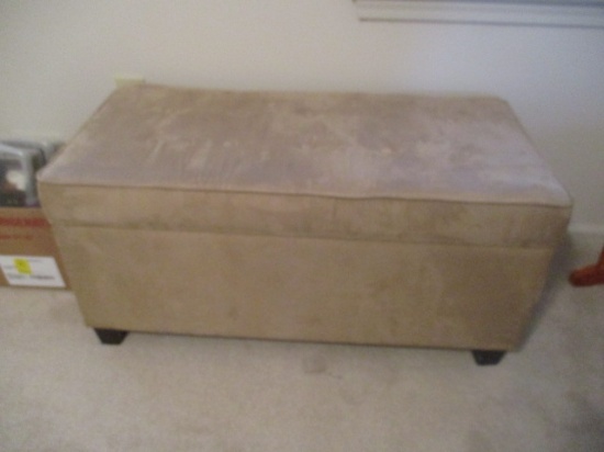 Microfiber Storage Bench